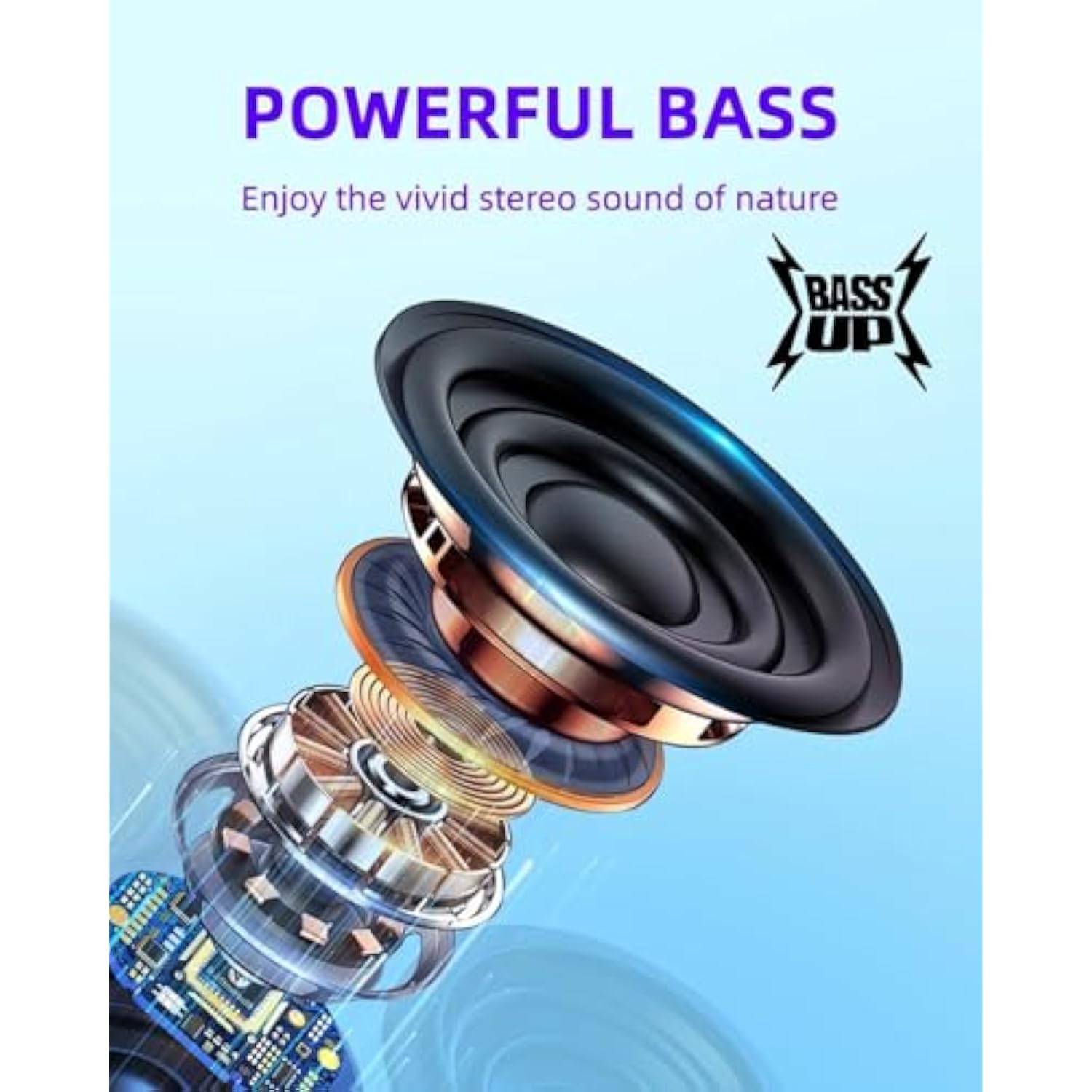 Wireless Earbuds P1 Pro, Earphones Wireless Bluetooth Headphones With Clear Call Mics Ear Buds, Comfortable Fit, Ipx7 Waterproof Headset Long Battery Life, 30H Playtime For Sports Workout