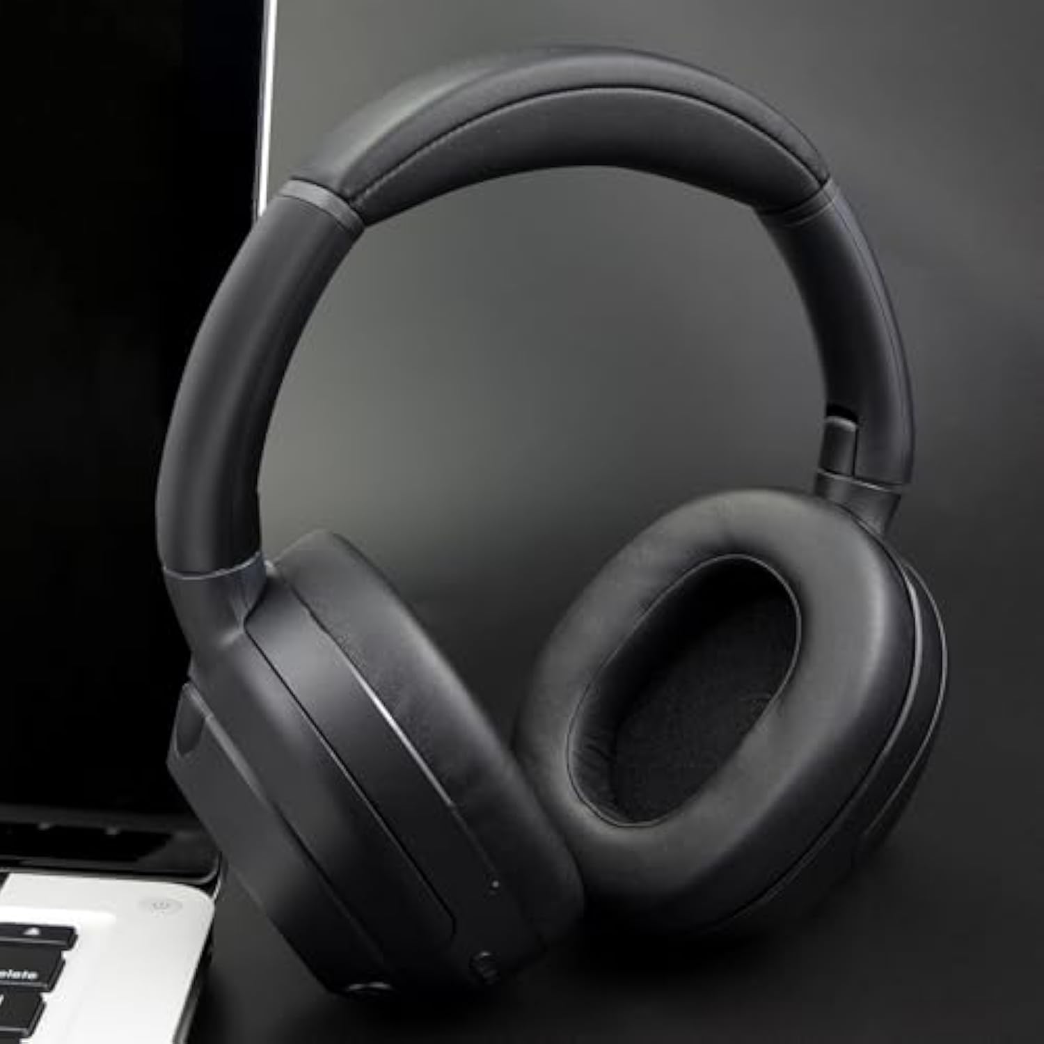 Protein Leather Replacement Earpads For Sony Ult Wear/Wh-Ult900N (Whult900N) Over-Ear Noise Canceling Headphones, Ear Pads Cushions With Noise Isolation Foam - Ult Wear Pl Black