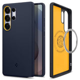 Spigen Nano Pop MagFit Designed for Galaxy S25 Ultra Case [Fast Wireless Charging/Magnet for Galaxy] (2025) - Blueberry Navy