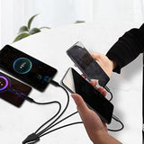 Short Usb C Splitter Cable,4 In 1 Usb 2.0 A Male To 4 Usb C Male Charging Cord