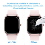 Screen Protector Foramazfit Gts 2 Mini, Easy To Install [3 Pack] 3D Curved Edge Anti-Scratch,Anti-Fingerprint Hd Ultra Shatterproof Flexible Protector Compatible With Amazfit Gts 2 Mini
