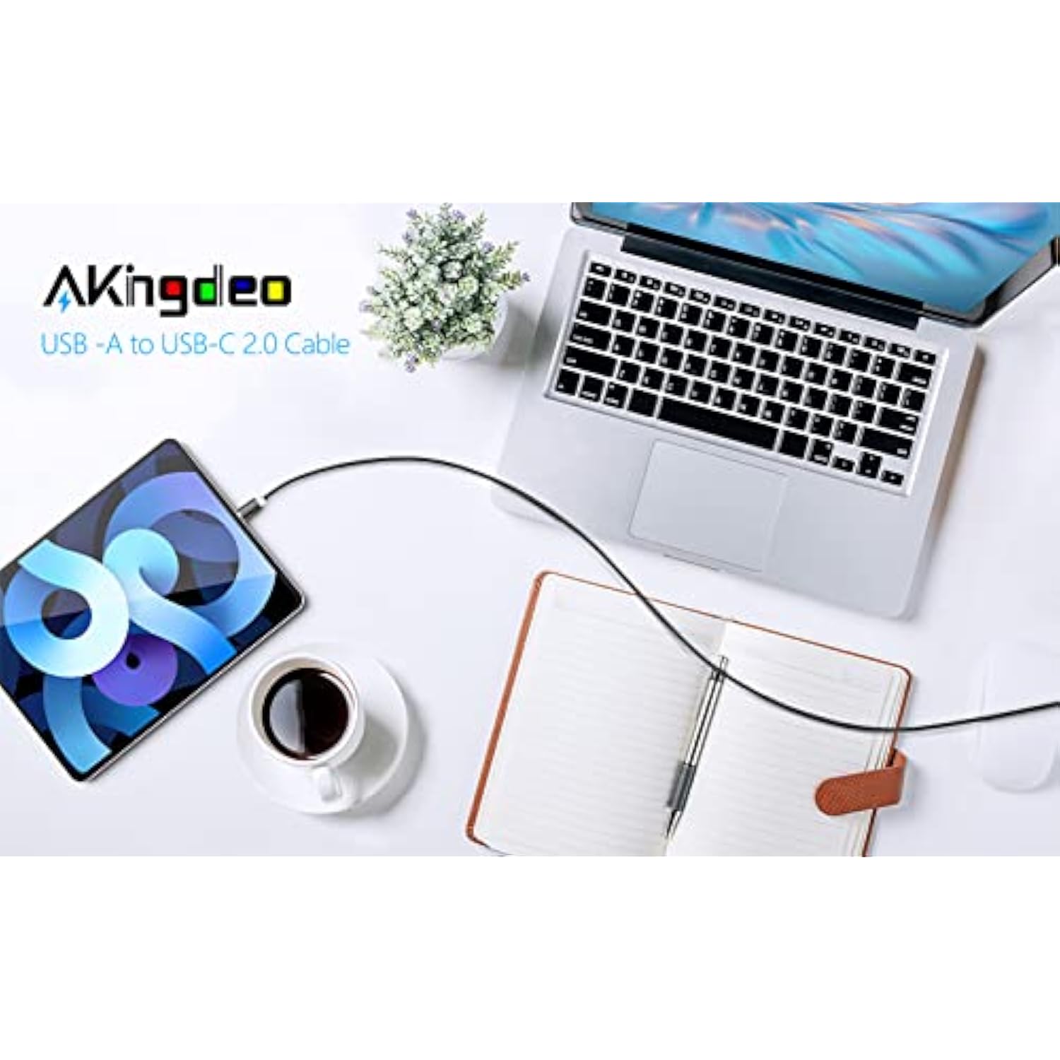 Replacement Usb-C Charger Powre Cord For Lenovo Smart Tab M10 P10 V7 Tab4 8 10
