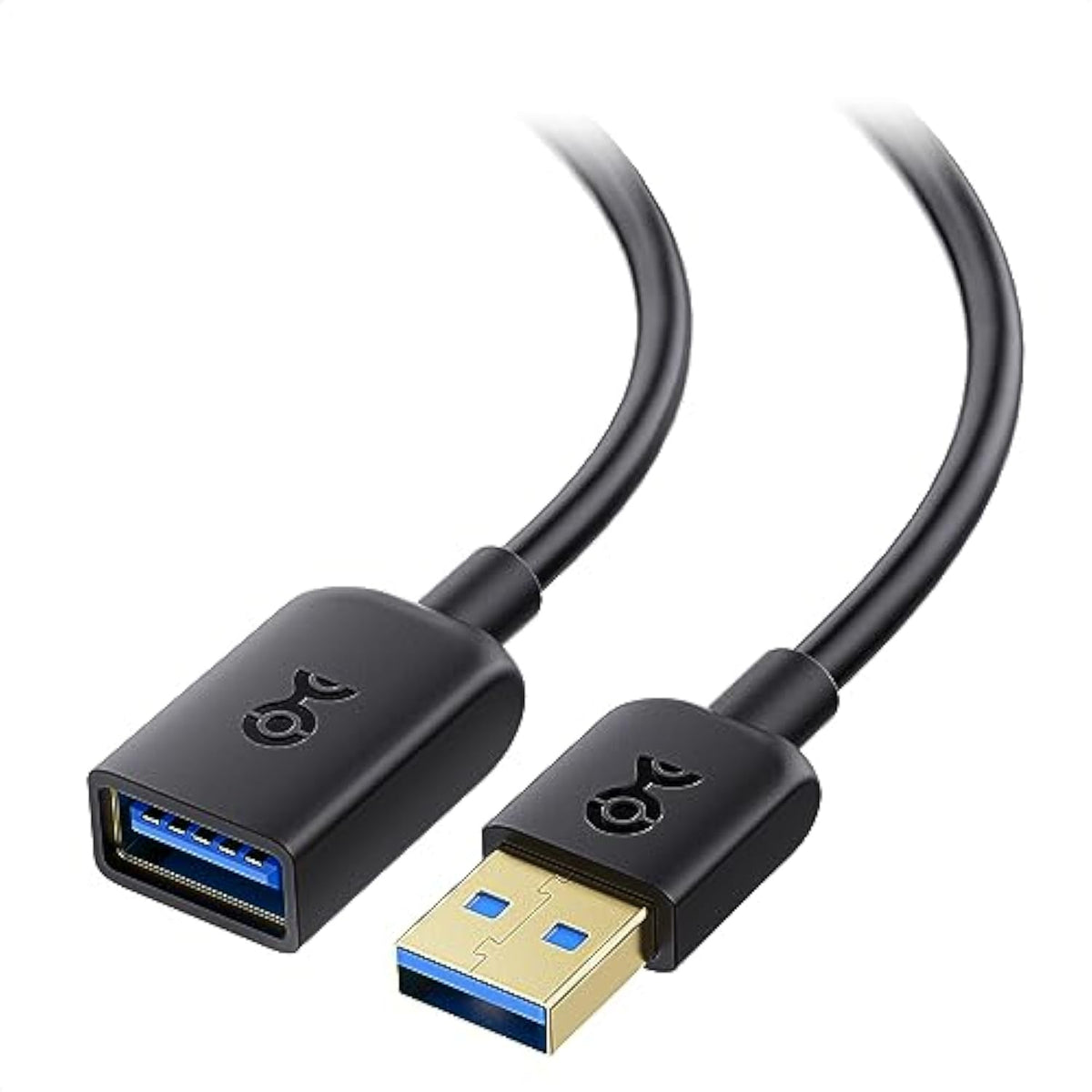 Cable Matters 5Gbps Long USB Extension Cable - 10ft, USB 3.0 Extension Cable, Male to Female USB3.0 Extender, Compatible with Webcam, VR Headset, Printer, Hard Drive, Black
