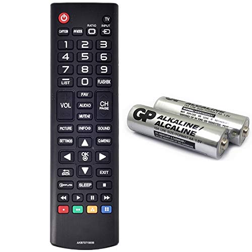 AKB73715608 Replacement TV Remote for LG 39LN5300 32LN530B 42LN5300 42LN5400 50LN5400 47LN5400 55LN5400 50LN5200 32LN5300 50LN5100 47LN5200 55LN5200