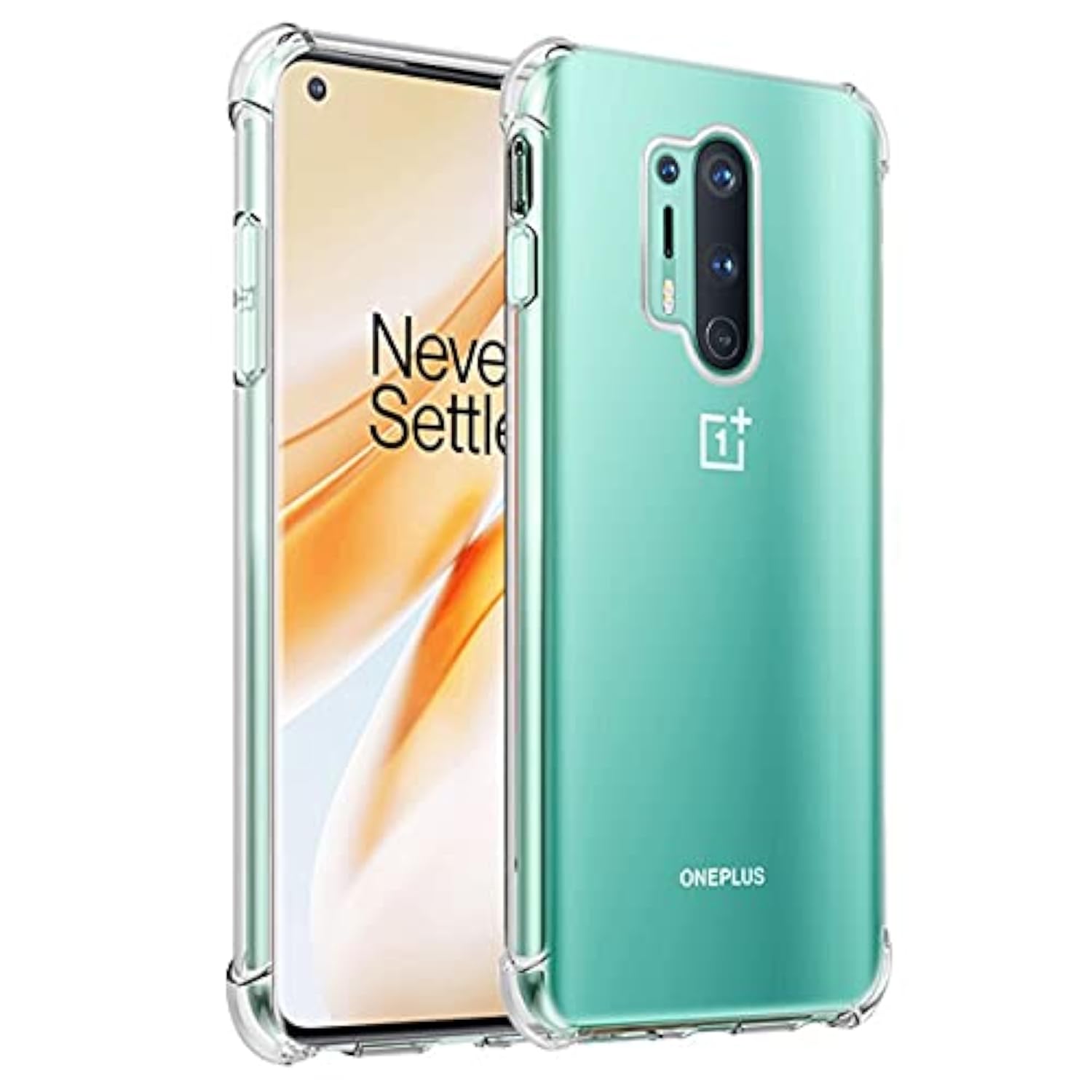 Corner Shockproof Protective Phone Case Soft TPU Slim Thin Case for OnePlus 8 Pro