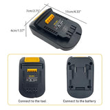 Milwaukee M18 to Dewalt 20V Battery Adapter Converter for Lithium Tools