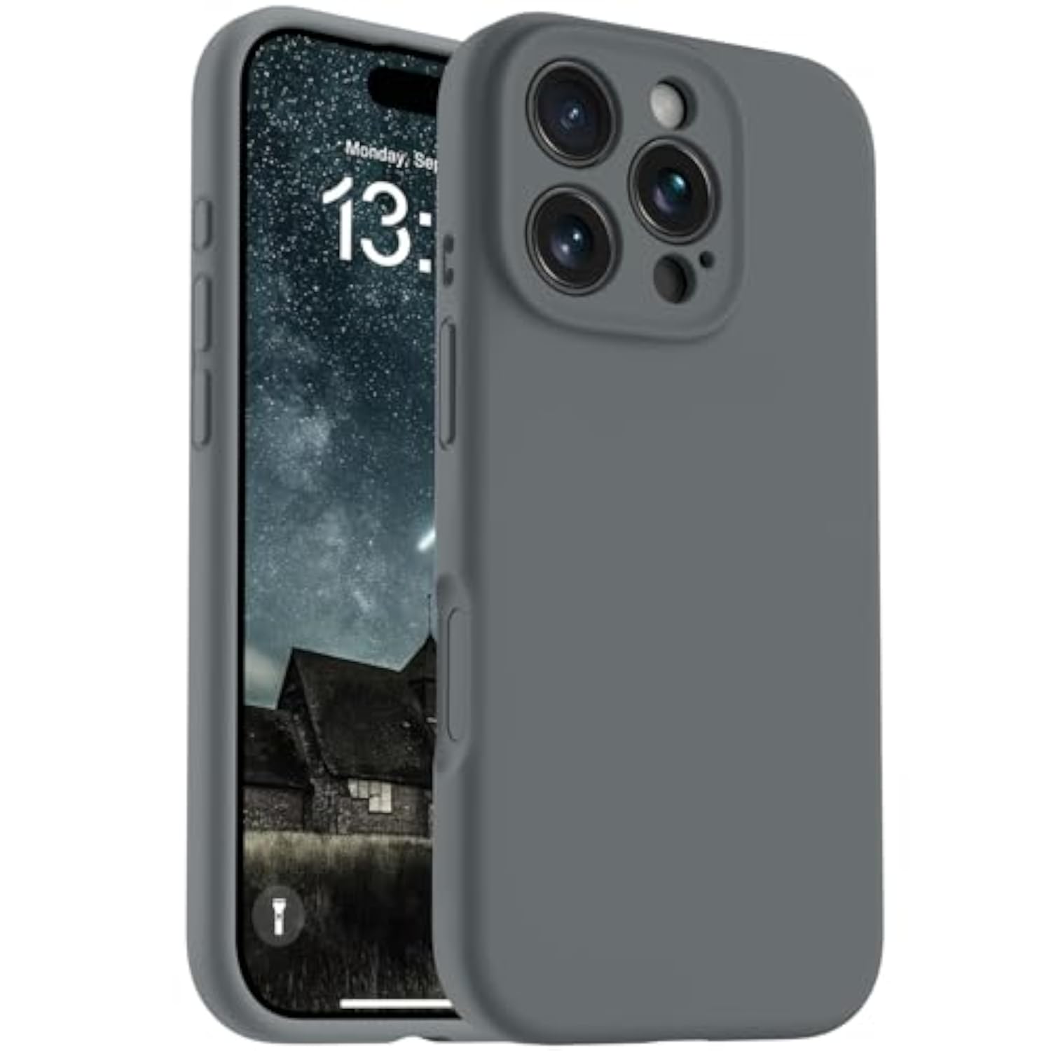 Magnetic Case for iPhone 16 Pro, Compatible with Magsafe, Charcoal Gray