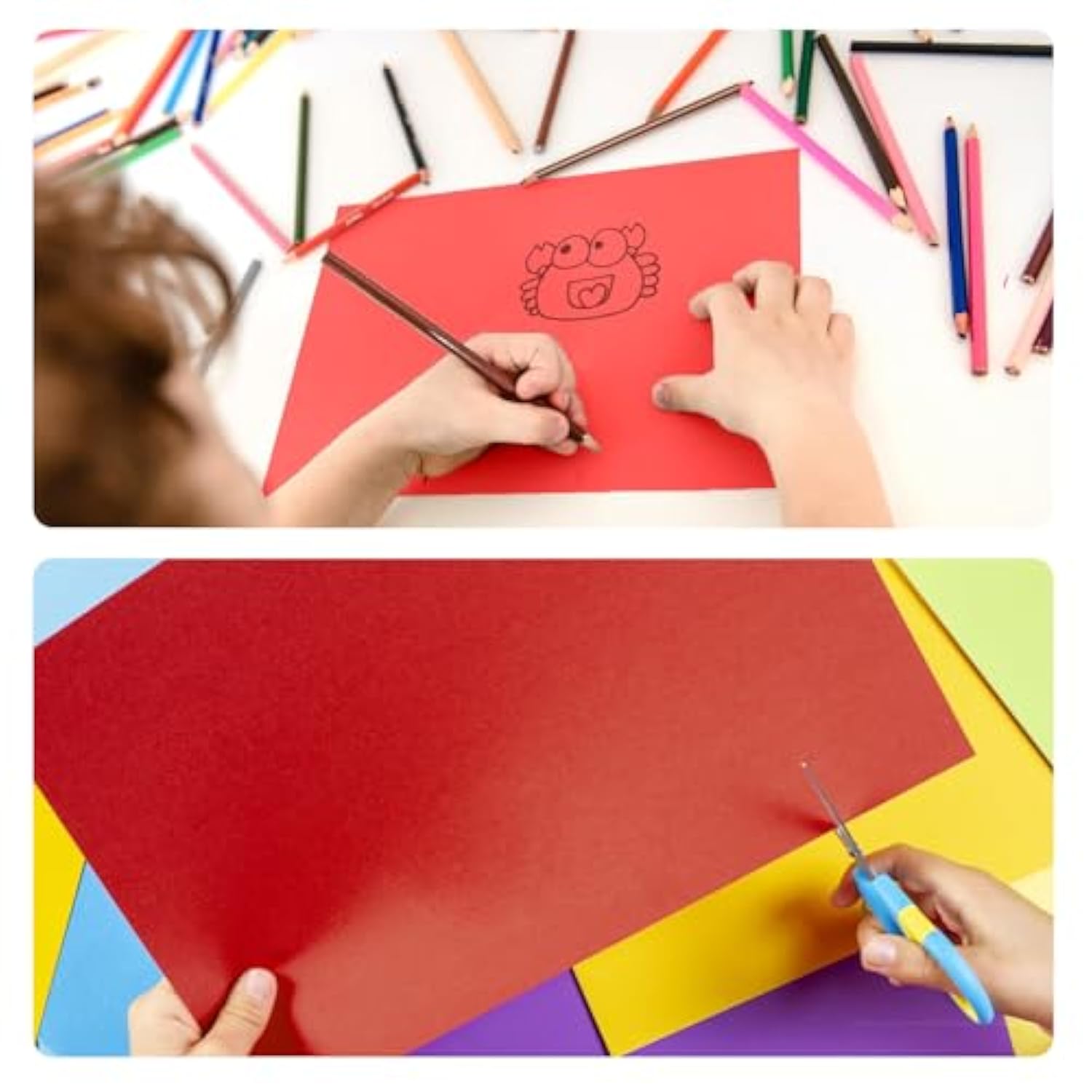 40 Sheets Red Cardstock 8.5 X 11 Inches, 200Gsm Thick Card For Christmas Valentines Day, Mother'S Day Invitations, Menus, Wedding, Halloween, Diy Cards Making, Stationary Printing