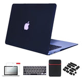 Compatible With Macbook Pro 15 Inch Case Model A1286 With Cd-Rom 2010/2011/2012 Laptop Hard Shell Protective Case&Sleeve Bag&Keyboard Cover Skin&Screen Protector&Dust Plug,Matte Black