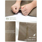 15 Inch Laptop Sleeve For 15.3 Inch Macbook Air 15 M4/M3/M2 2025-2023, 15 Inch Surface Laptop 7-3, 14 Inch Dell Latitude, Lenovo Thinkpad, Asus/Hp Chromebook, Washable Kraft Case Cover