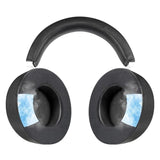 Headband Pad + Cooling Gel Earpad Cushions For Corsair Virtuoso Rgb Wireless Xt Se Gaming Headset, Replacement Headstrap Pad Repair Part - Cg Black