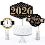 15-Piece Gold New Years Eve 2026 Centerpiece Sticks Table Toppers