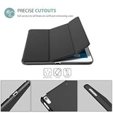 ProCase Smart Case?for 10.5” iPad Air 3rd Generation 2019 / iPad Pro 2017, Slim Stand Cover with Translucent Frosted Back for iPad Air 3 -Black
