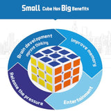 24 Pack Mini Cube Puzzle Party Favors For Kids, 1.18In 3X3 Magic Cube School Rewards & Classroom Prize For Students, Birthday Party Favors Easter Christmas Stocking Stuffers Gifts For Kids