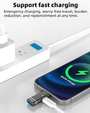 USB C Splitter for IPhone 16 15 Pro Max Adapter OTG Cable (2in1) Digital Camera for  Charging Converter Charger Female for IPad Data Card Reader