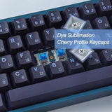 Keycaps, 148 Keys Dye Sublimation Cherry Profile Keycaps Japanese Pbt Keycap Set For Cherry Mx Switches Iso/Ansi Layout Mechanical Keyboards
