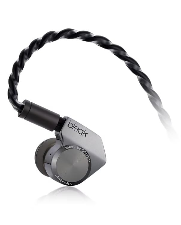 bleqk Dynabird Wired IEM Earbuds, 9.2mm Beryllium Dynamic Driver, Deep Bass HiFi in-Ear Monitors, Detachable 2-Pin Audiophile & Gaming Earphones