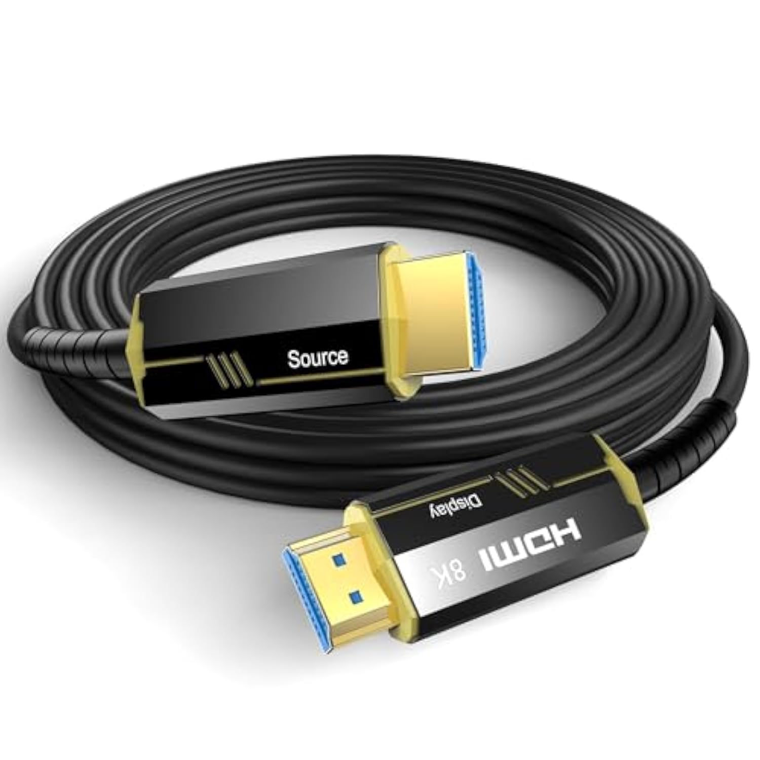 8K Fiber Optic Hdmi Cables 10Ft, 48Gbps Ultra High Speed Hdmi 2.1 Cable, 8K@60