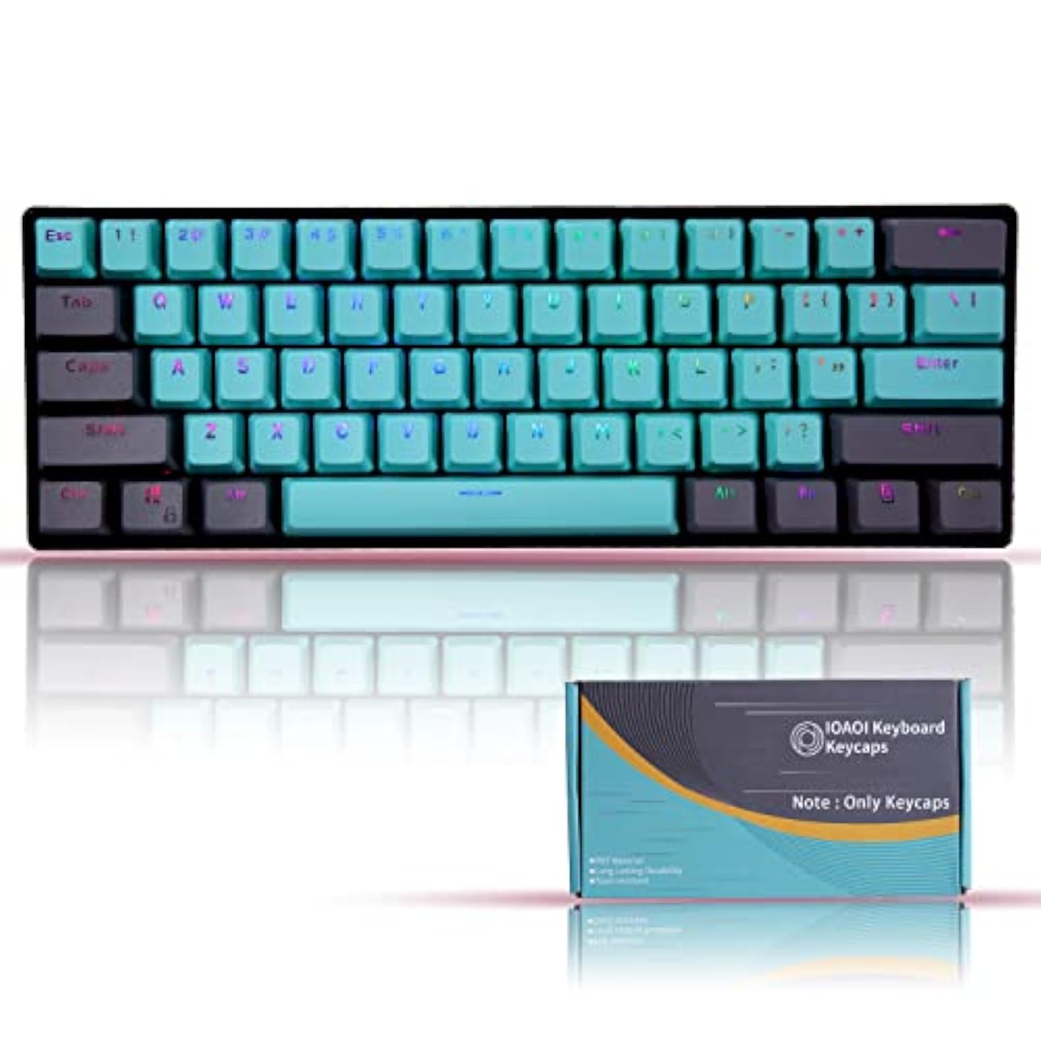 60 Percent Keycaps, 61 Keycaps Oem Profile Keycaps Pbt Keycaps For Cherry Mx S