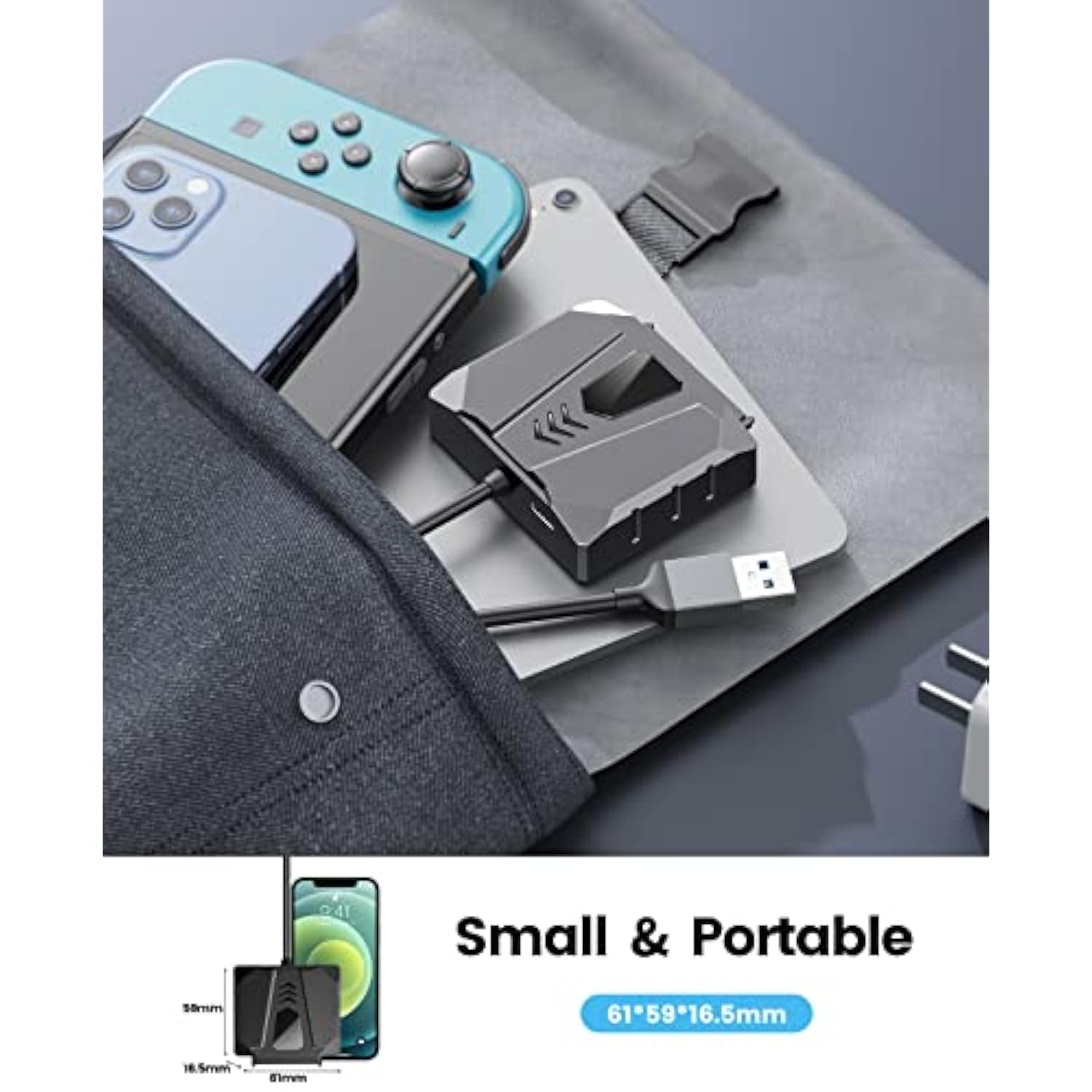 ORICO 3.5'' Hard Drive Enclosure SATA to USB C Adapter Cable,USB C 3.1 to SATA