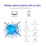 3D Fan,27.5 Inch 3D Led Fan Projector 832 Hd Led Beads, Holographic Fan Advertising Support App+Remote+Bluetooth Audio+Splicing,For Store ,Halloween,Christmas