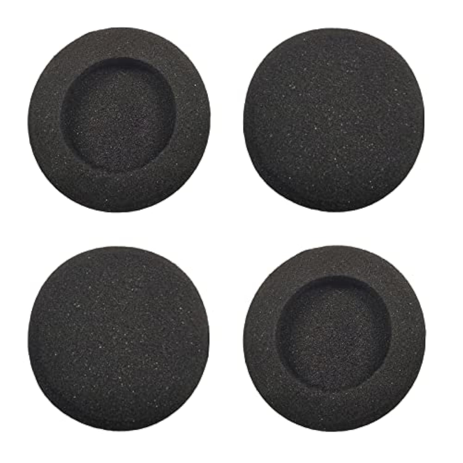 Ear Cushions Foam Replacement For Plantronics Supra Plus Encore And Most Standard Size Office Telephone Headsets H251 H251N H261 H261N H351 H351N H361 H361N (4 Pack)(Bec-Fm4)
