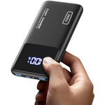 Portable Charger, Slimmest Fast Charging 10000Mah Usb C In/Out Power Bank, 22.5W Pd3.0 Qc4+ Battery Pack, Portable Phone Charger For Iphone 16 15 14 13 12 Pro Samsung S22 S21 Google Airpods Ipad