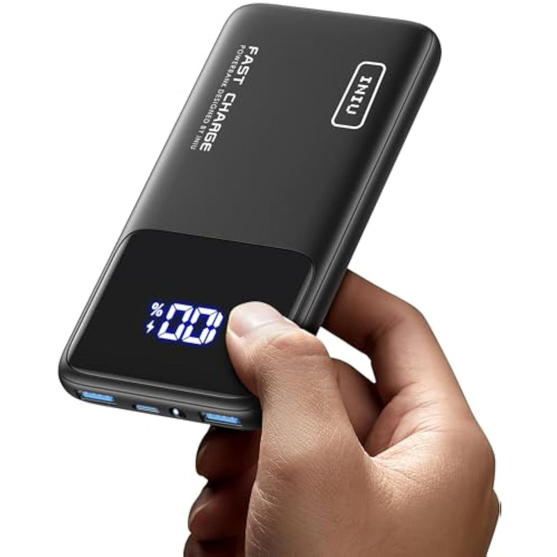 Portable Charger, Slimmest Fast Charging 10000Mah Usb C In/Out Power Bank, 22.5W Pd3.0 Qc4+ Battery Pack, Portable Phone Charger For Iphone 16 15 14 13 12 Pro Samsung S22 S21 Google Airpods Ipad