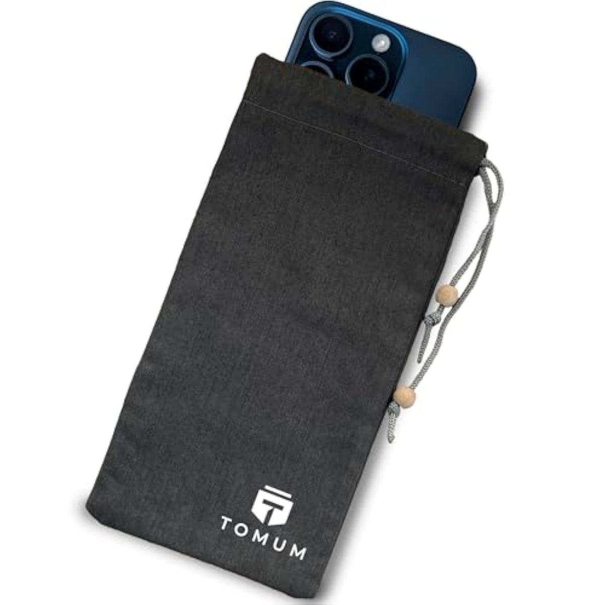EMF Shield Phone Sleeve Signal Blocking Radiation Protection Pouch Black