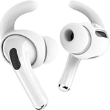 3 Pairs For Airpods Pro 1St Gen Ear Hooks Covers [Added Storage Pouch] Accessories Compatible With Apple Airpods Pro Generation 1 (White)