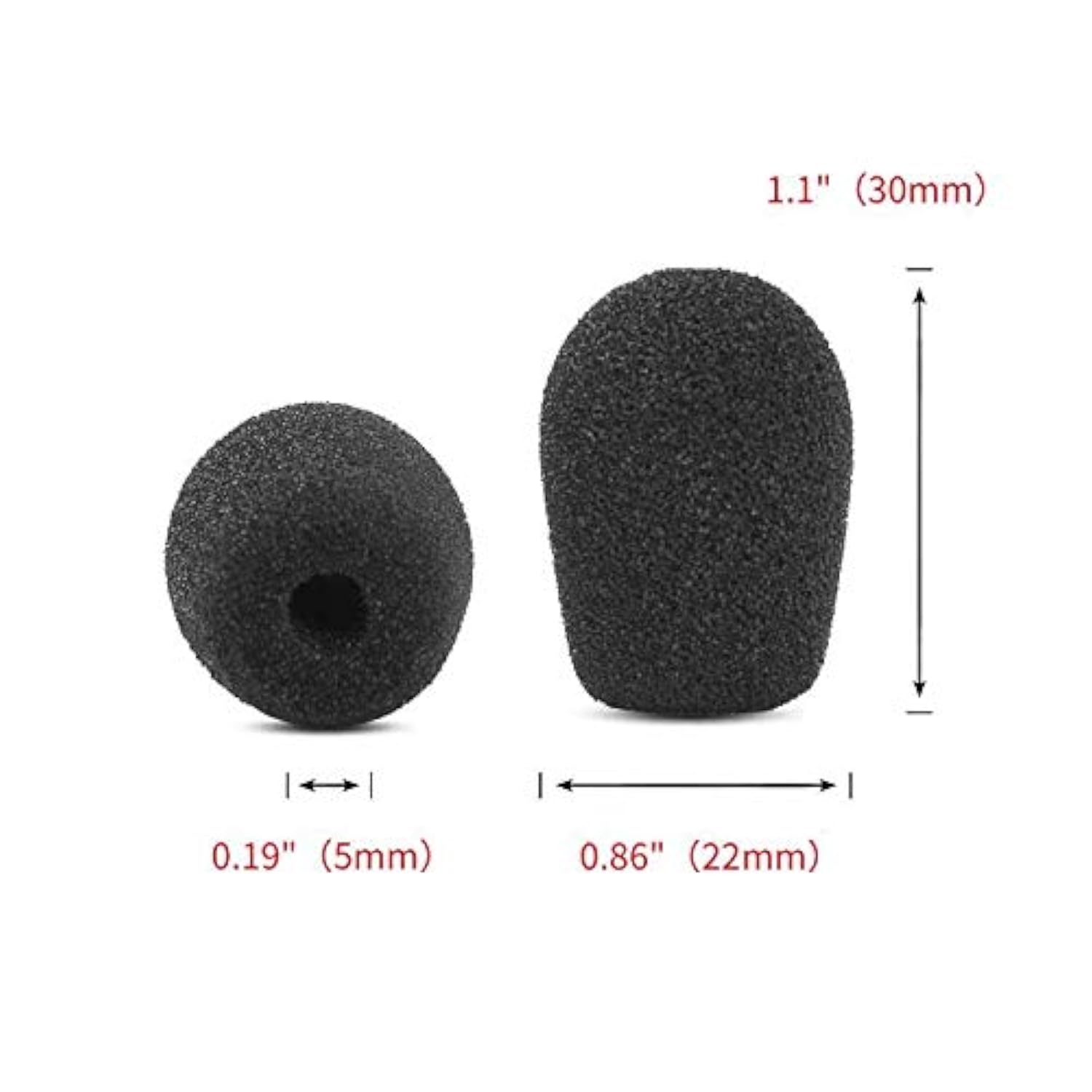 Ear Pads Replacement B450-Xt Microphone Foam Compatible With Vxi Blueparrott B450-Xt B450Xt Bluetooth Headset Mod Kit Ear Cushions Cups (Ear Pads + Microphone Foam)
