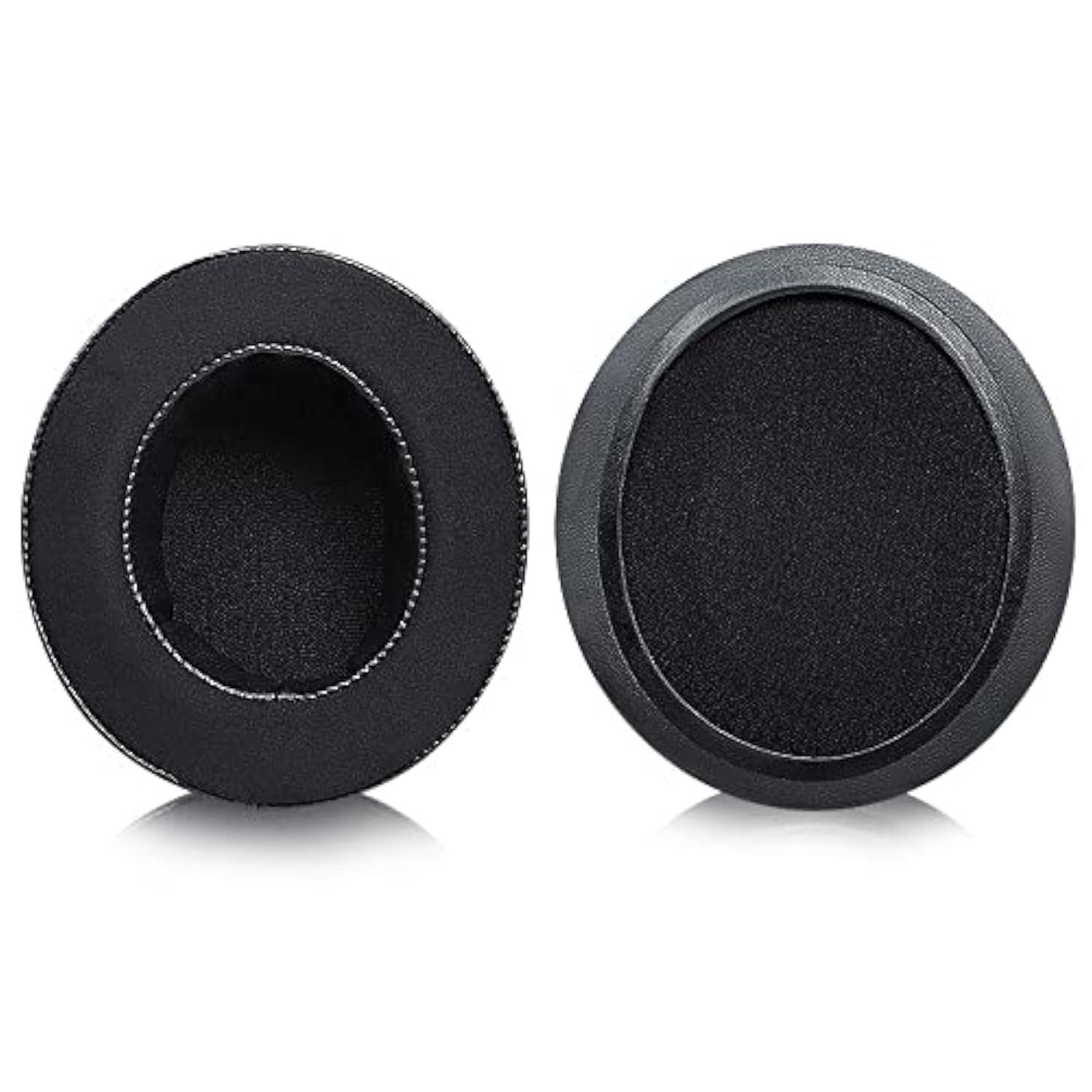 Replacement Earpads Protein Leather Ear Pads Cushions Cover Repair Parts Compatible With Razer Kraken Bt Kitty Edition Wireless Headphones (Ice-Black)