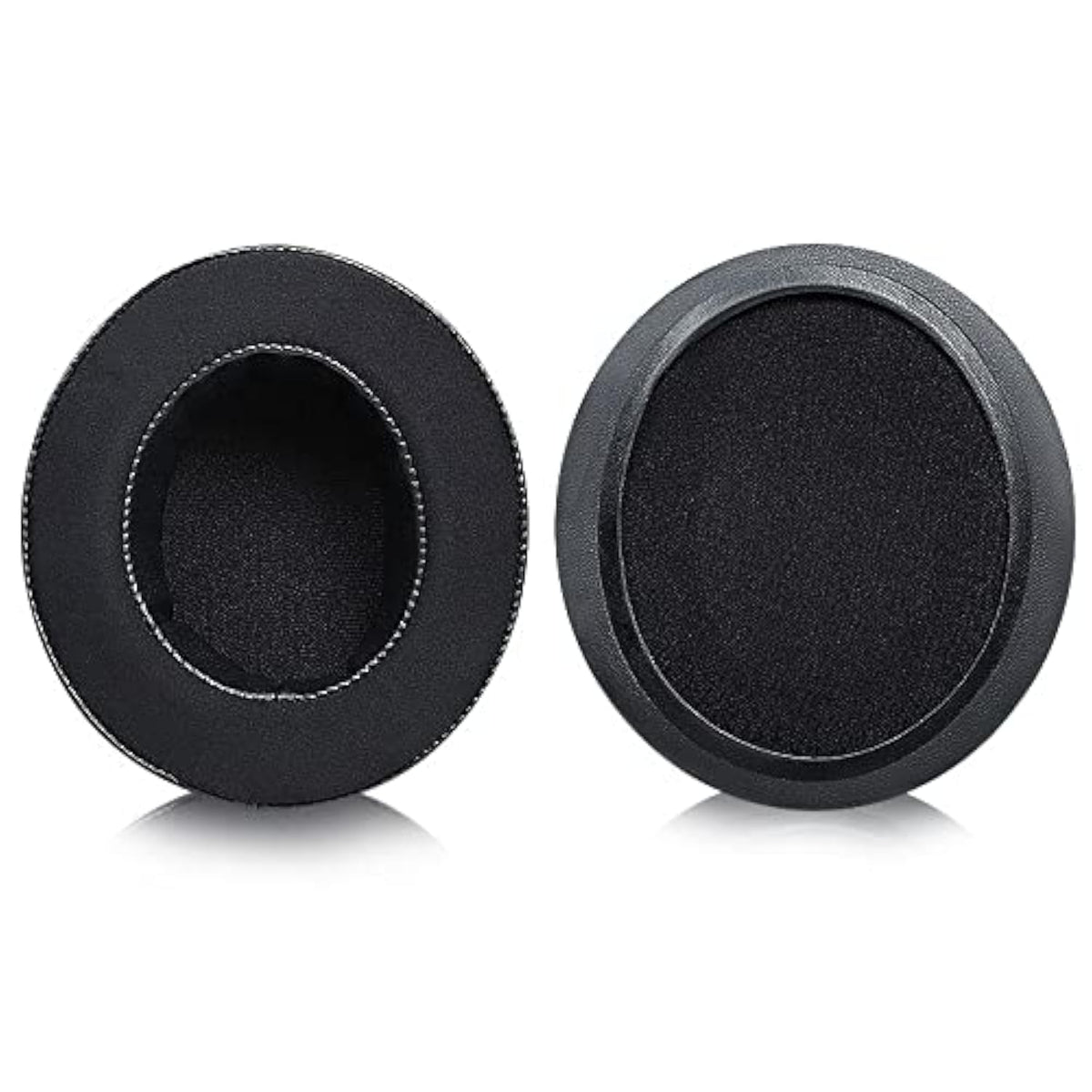 Replacement Earpads Protein Leather Ear Pads Cushions Cover Repair Parts Compatible With Razer Kraken Bt Kitty Edition Wireless Headphones (Ice-Black)