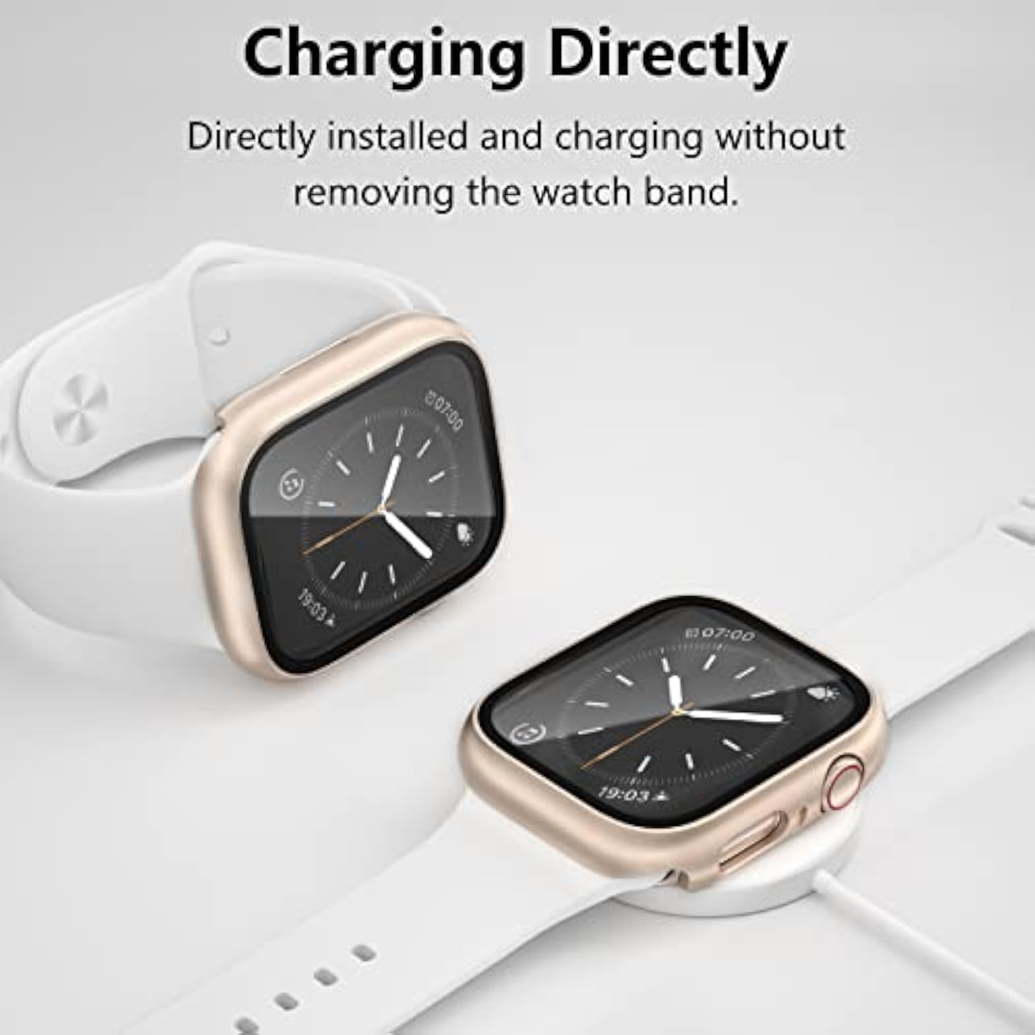 3-Pack Apple Watch SE/6/5/4 40mm Screen Protector Hard PC Film