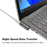 Right Angle Usb A Male To Usb C Female Adapter, 90 Degree Usb 3.0 To Type C Ca