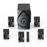 Home Theater System Wireless Rear Satellite Speakers 800W 6.5 inch Subwoofer 5.1/2.1 Channel Surround Sound Systems with ARC Optical Bluetooth Input