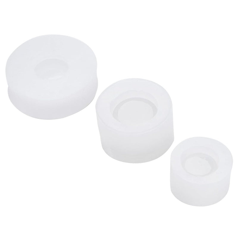 3 Pcs/Set Resin Molds, Large Small Bowls And Dish Silicone Molds, Transparent