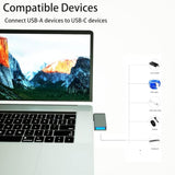 Right Angle Usb C To Usb Adapter(3-Pack), 90 Degree Type C Male To Usb 3.0 Female Converter,Thunderbolt 3 Otg Connector For Macbook Pro/Air, Iphone 15 Pro Max,Galaxy S24/S23/S22