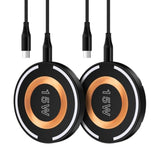 Samsung Wireless Magnetic Charger Fast Charging Pad Magsafe Charger For Samsung Galaxy S25 Ultra S24 Fe S23 S22 S21 Plus 2Pack 15W Fast Wireless Charger Stand For Iphone 16E 16 Pro Max 15 Pro 15 Plus