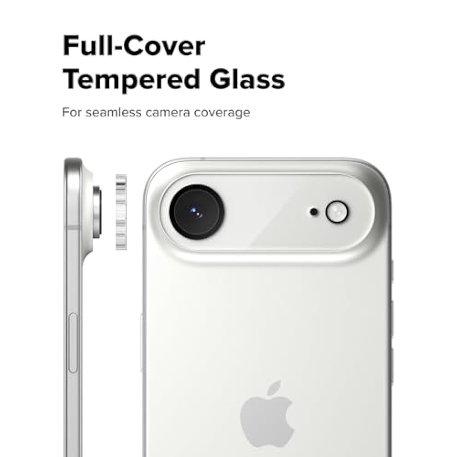 Ringke Camera Glass [Multi-Layer Protection] Compatible with iPhone Air Camera Lens Protector, Case Friendly Tempered Glass Cover - 2 Pack