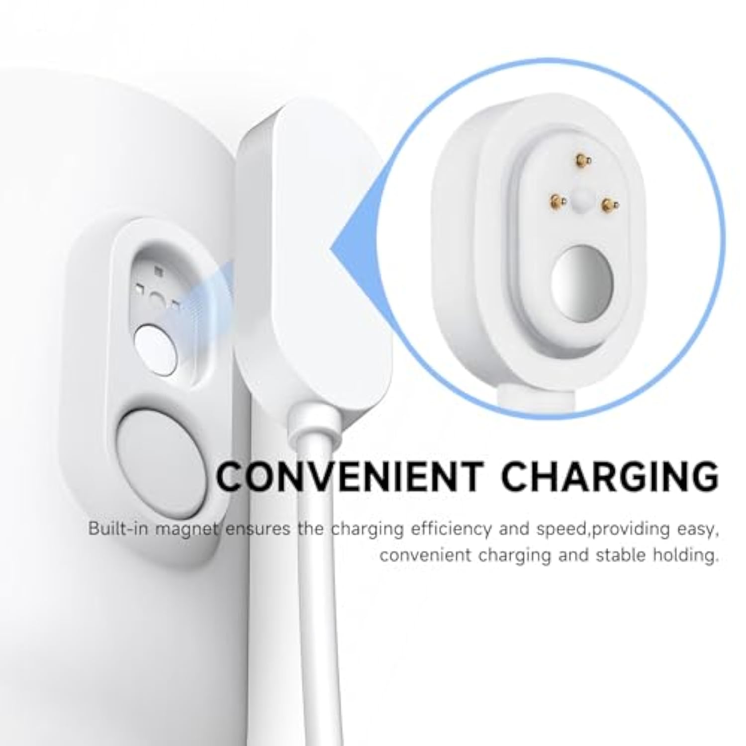 Arlo 2 Pack 10Ft Magnetic Charging Cable - Compatible With Arlo Pro 5S 2K, 4, 3, Ultra 2, Ultra, Go 2 Security Cameras - Weather Resistant Connector Power Adapter