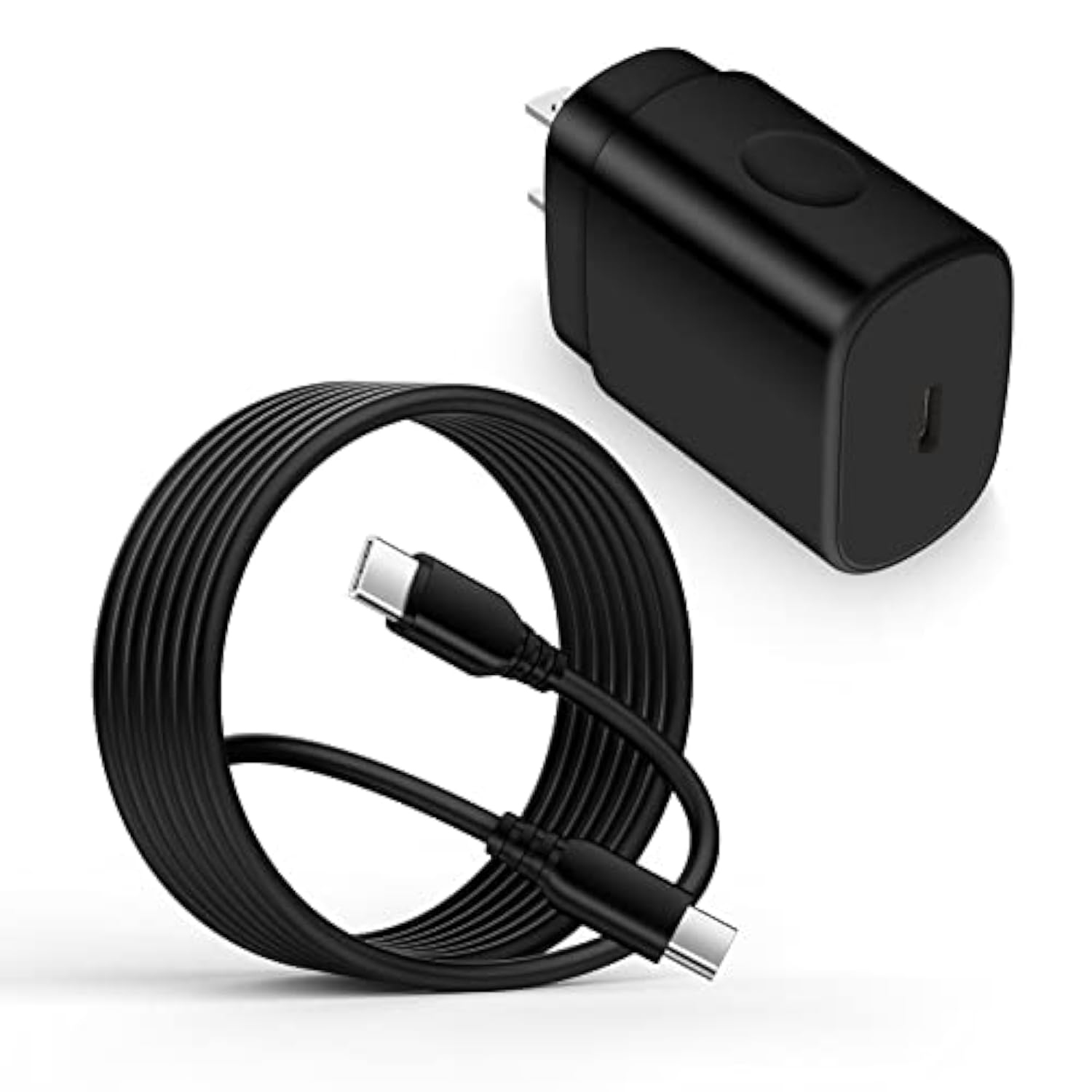 25W Super Fast Type C Wall Charging Block With 10Ft Usb C To C Android Charger Cable For Samsung Galaxy A17 S25 A16 A54 5G A35 A15 A14 A26 S24 Fe Ultra S23S22 S21 Z Flip 7,Pixel 10 9 8 Pro 9A 8A 7A 7