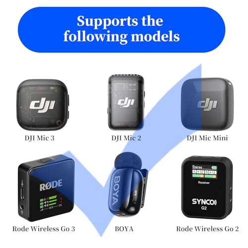 USB C to Lighting OTG Adapter for Connecting DJI Mic Mini and DJI Mic Series Receiver to iOS iPhone 14 13 12 11 Smartphone/PC/Mac Connector Wireless