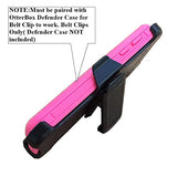 2 Pack Replacement Belt Clip Holster Compatible With Otterbox Defender Series Case For Apple Iphone 14 (6.1")