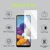 [4 Pack] Screen Protector Compatible with  Galaxy A21/A21S,Scratch Resistant,Easy-Install,Bubble Free,Anti-Fingerprint,Tempered Glass