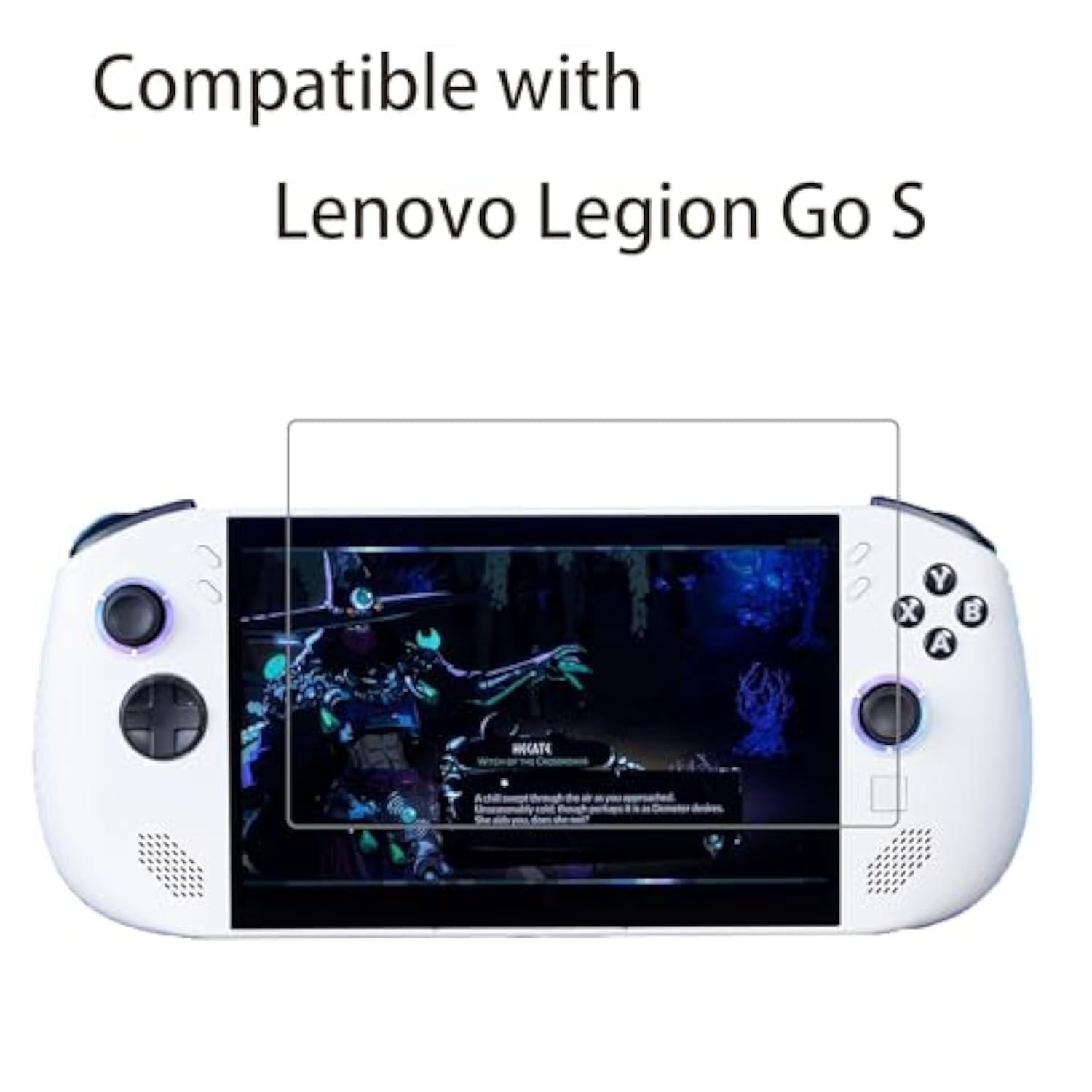 3 Pack Tempered Glass Screen Protectors Compatible With Lenovo Legion Go S Handheld 2025, 8.0Inch Full Coverage,Anti Scratch, Bubble Free, 9H Hardness