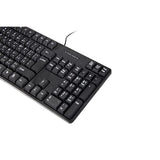 Mcsaite Wired Arabic/English Computer Keyboard, Full-Size Keyboard, 104-Keys,