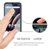 (3 Pack) Designed For Blu G33 Screen Protector Tempered Glass,Touch Sensitive,Case Friendly, 9H Hardness