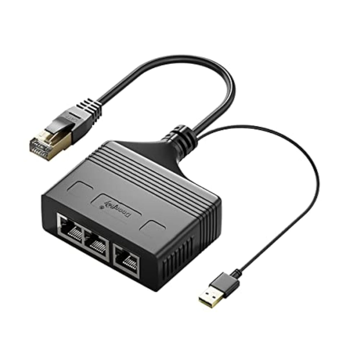 1 To 3 Port Rj45 Network Ethernet Adapter Splitter, Ethernet Splitter 1 Male T