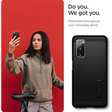 Spigen Tough Armor Designed for Galaxy S20 FE Case (2020) - Black